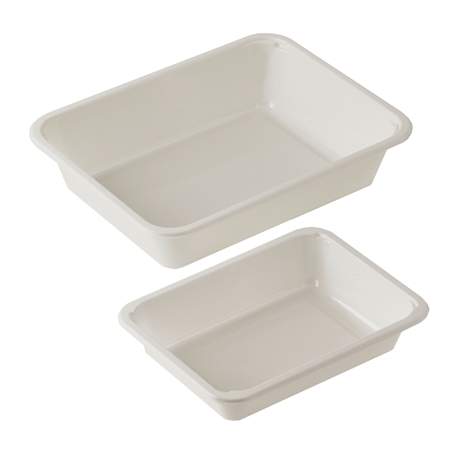 Laboratory tray 171x125x35 mm, CPET